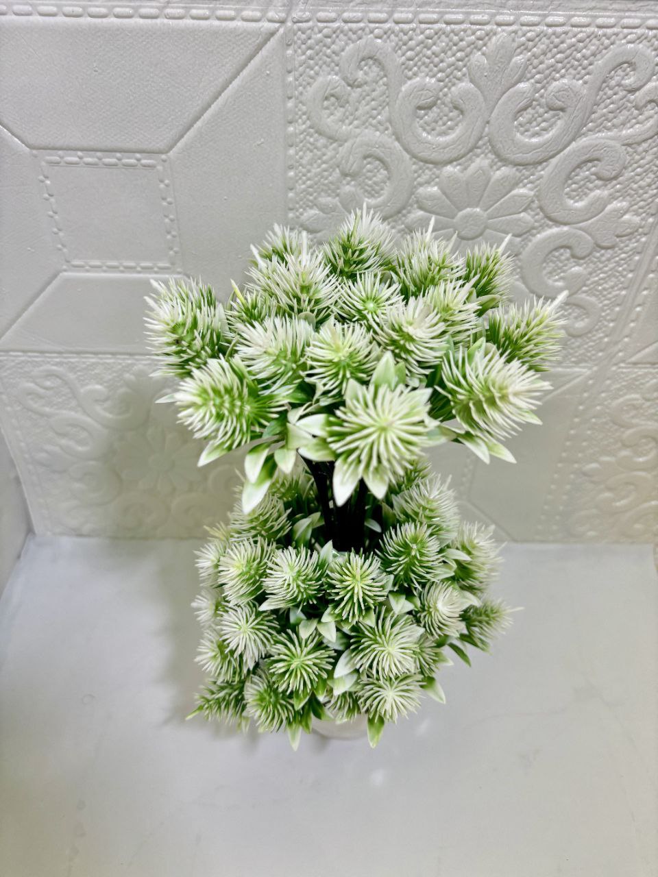 Artificial Plants with Flower Pot for Home Decoration Artificial Plant with Pot  (30 cm, Green)